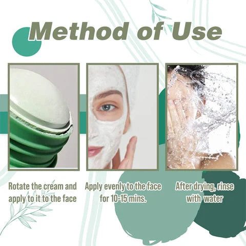 Green Mask Stick Black Head & Acne Remover - 100% Original