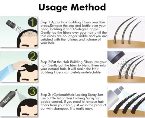 Dexe Hair Building Powder for Men & Women