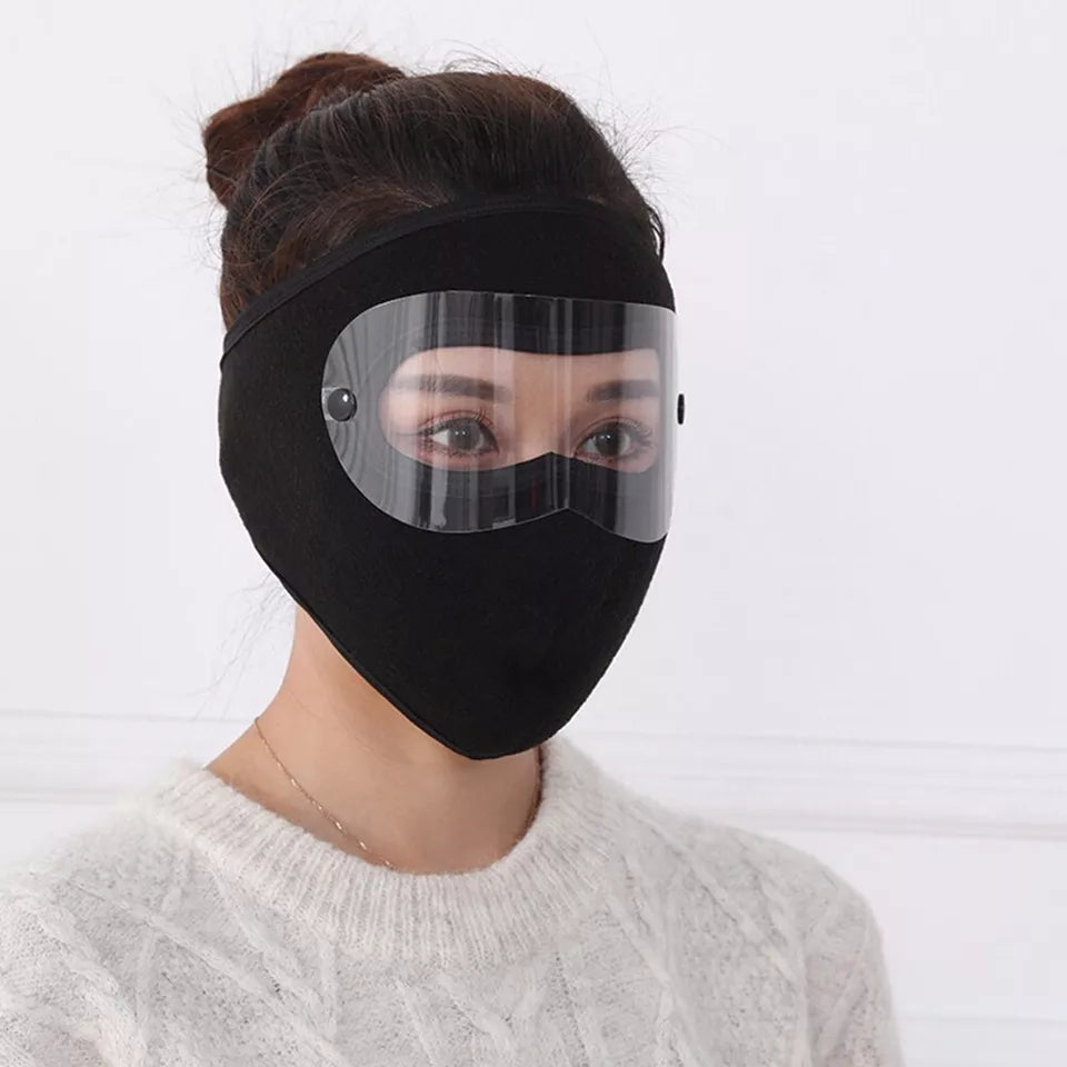 Black Winter Face Mask